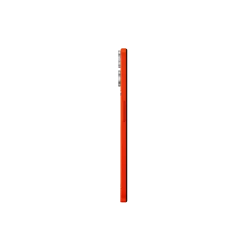 CMF Phone 2 Pro in Orange, side profile view