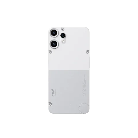CMF Phone 2 Pro in White, back view