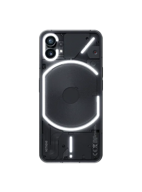 Nothing Phone (1) in Black, back view