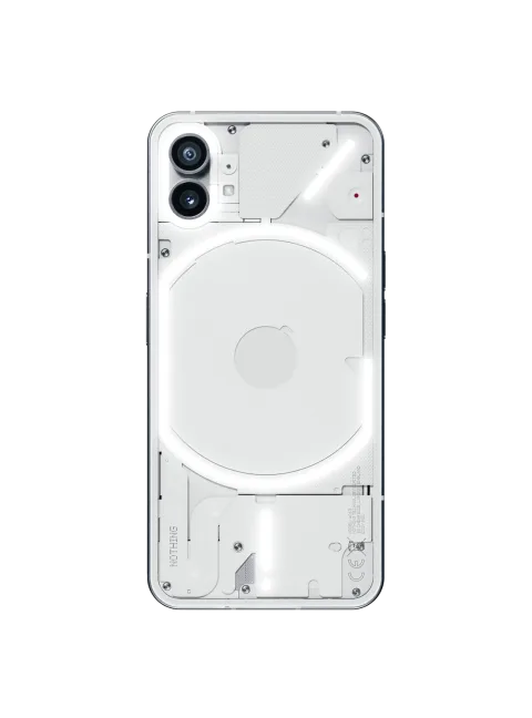 Nothing Phone (1) in White, back view