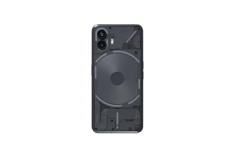 Nothing Phone (2) in Dark Grey, back view