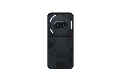 Nothing Phone (2a) in Black, back view
