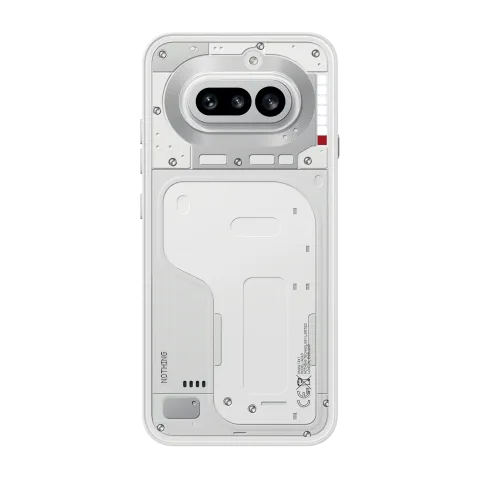 Nothing Phone (4a) in White, back view
