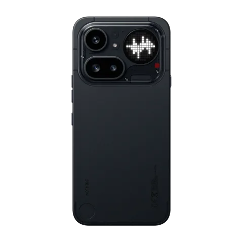 Nothing Phone (4a) Pro in Black, back view