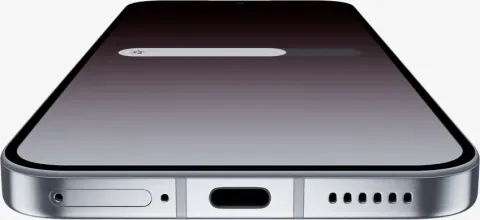 Nothing Phone (4a) Pro side profile laid flat, showing ports