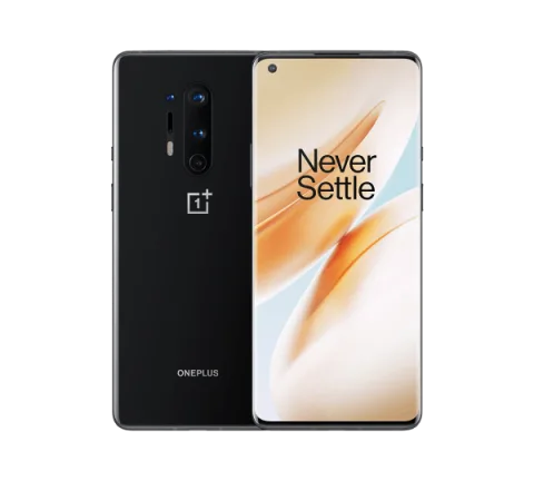 OnePlus 8 Pro in Onyx Black, back view