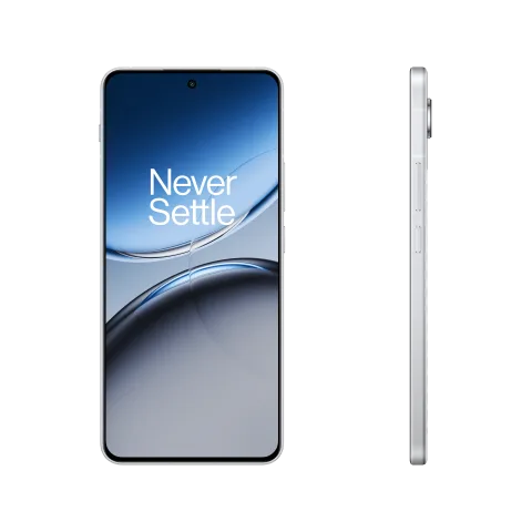 OnePlus Nord 4 in Mercurial Silver, front display and side profile.