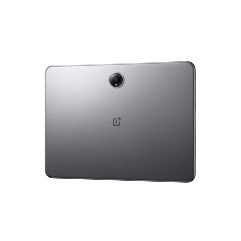 OnePlus Pad 2 in Nimbus Gray, back angled view
