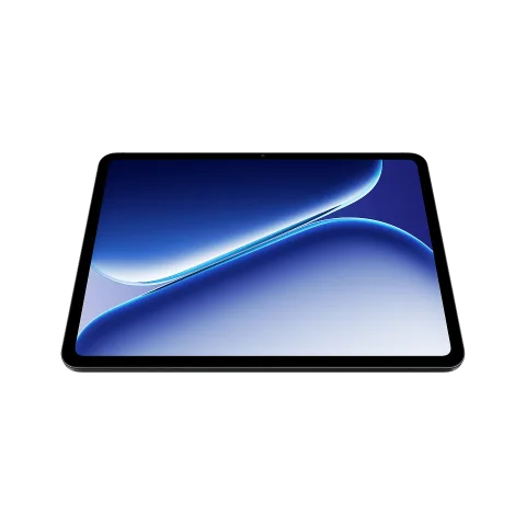 OnePlus Pad Go 2 in Shadow Black, front angled view
