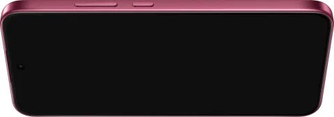 OPPO A6 Pro front edge and screen detail, Coral Pink