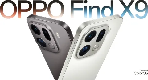 OPPO Find X9 Pro official key visual with OPPO Find X9 wordmark