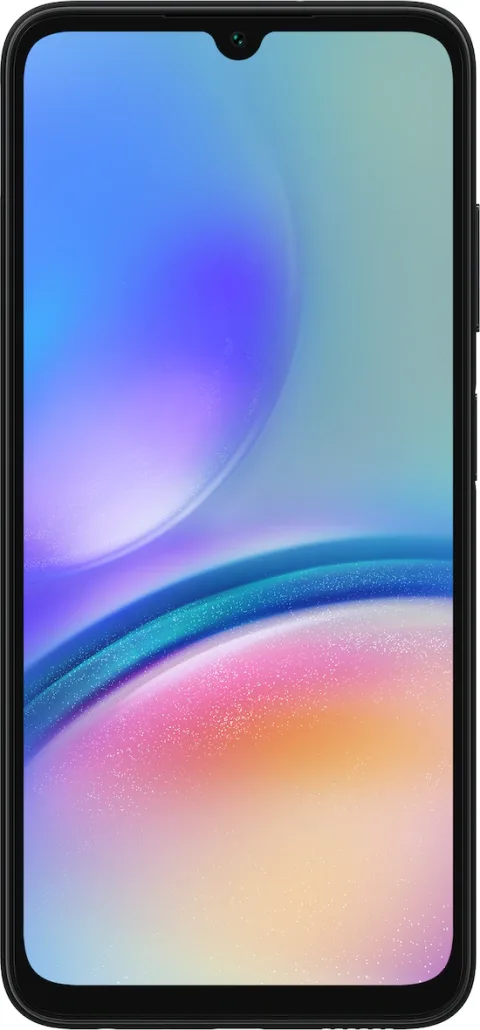 Samsung Galaxy A05s in Black, front view