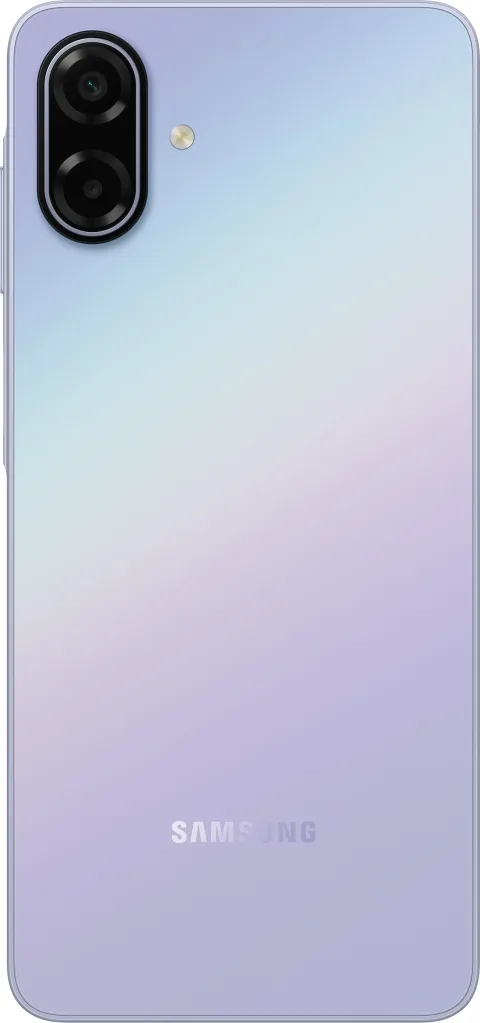 Samsung Galaxy A07 5G in Black, side profile
