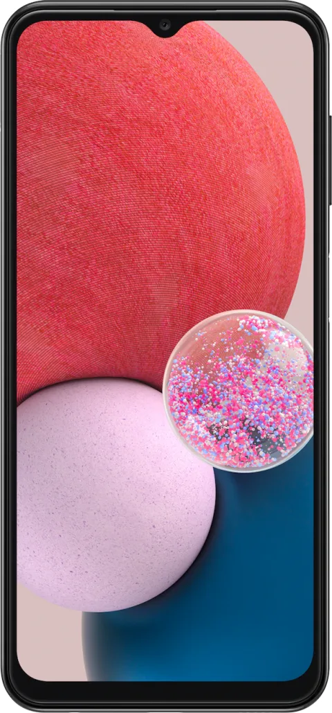 Samsung Galaxy A13 in Black, front view