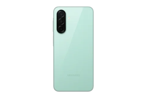 Samsung Galaxy A26 5G in Mint, back view