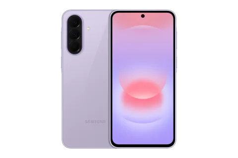 Samsung Galaxy A37 5G in Awesome Lavender, front view