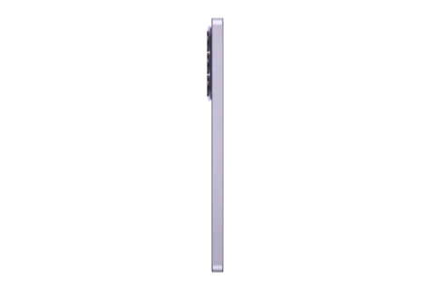 Samsung Galaxy A37 5G in Awesome Lavender, side profile