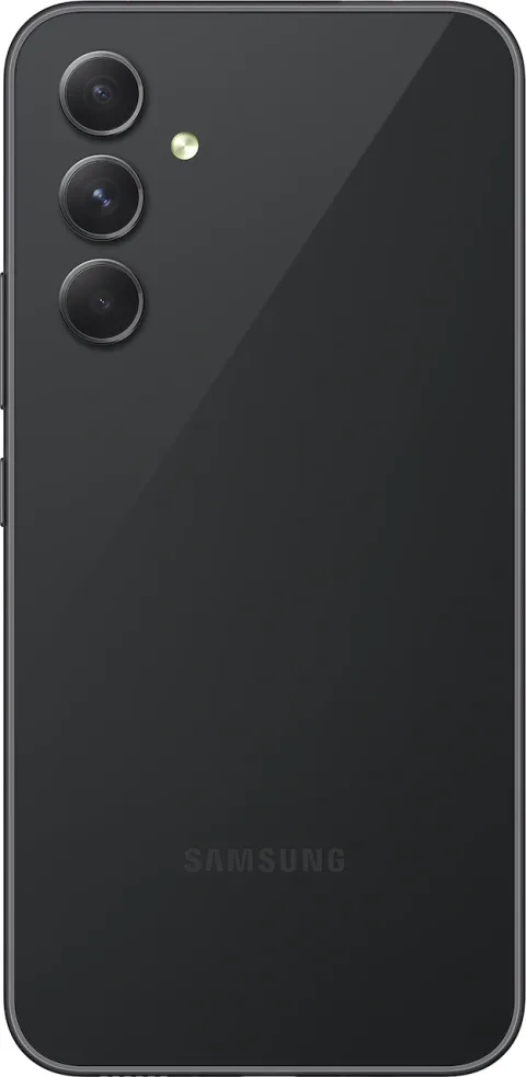 Samsung Galaxy A54 in Awesome Black, back view