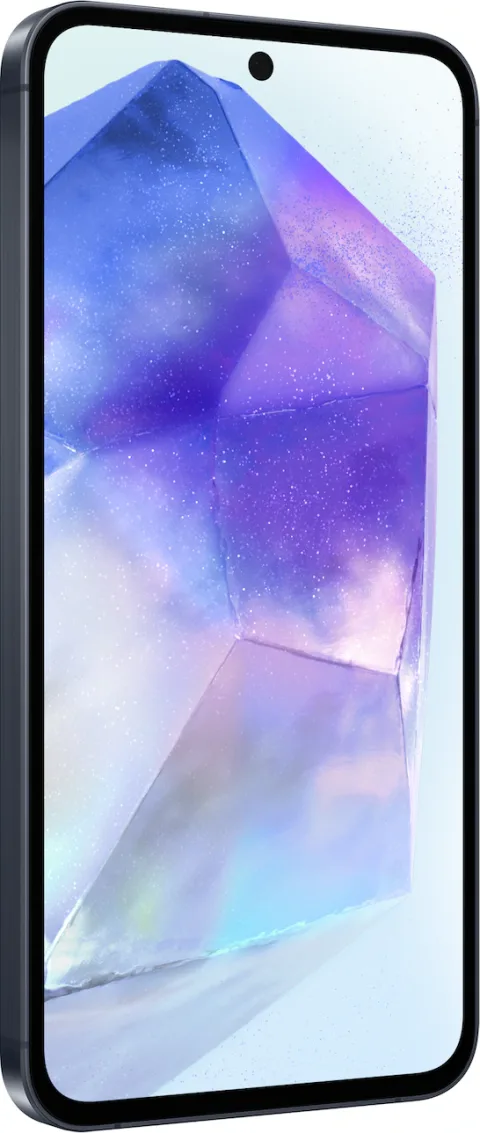 Samsung Galaxy A55 in Awesome Navy, front view
