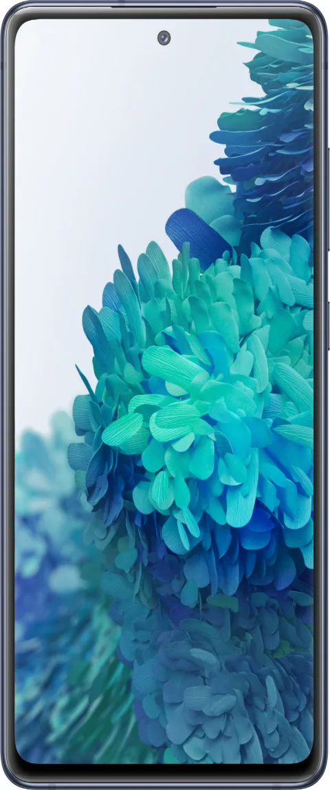 Samsung Galaxy S20 FE, front view, Cloud Navy