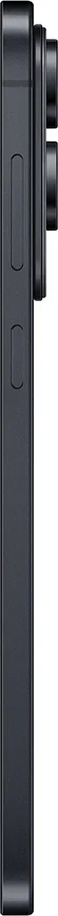 Samsung Galaxy S25 Edge in Titanium Jetblack, side profile