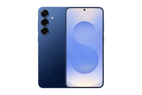 Samsung Galaxy S25+ in Navy, front view