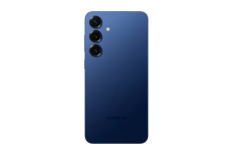 Samsung Galaxy S25+ in Navy, back view