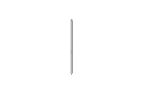 Samsung Galaxy S25 Ultra in Titanium Black, front view with S Pen alongside