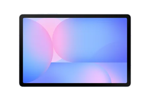 Samsung Galaxy Tab S10 FE in Blue, front view