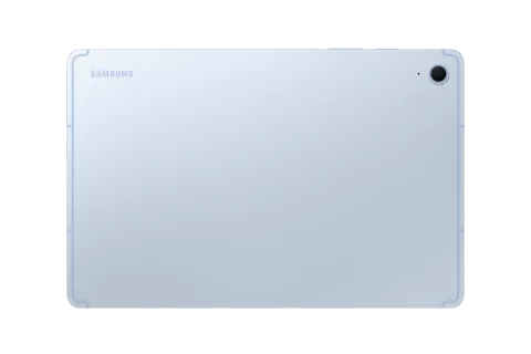 Samsung Galaxy Tab S10 FE in Blue, back view