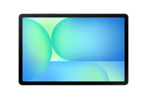 Samsung Galaxy Tab S10 FE in Gray, front view
