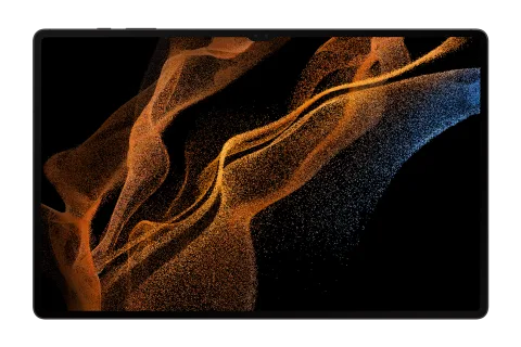 Samsung Galaxy Tab S8 Ultra in Graphite, front view