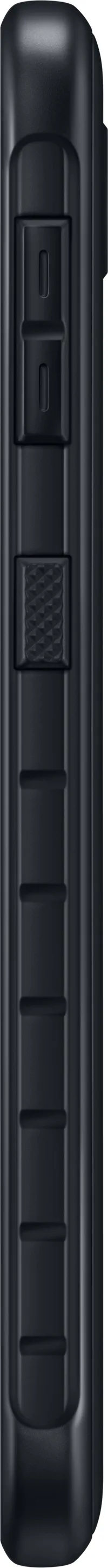 Samsung Galaxy XCover 5 in Black, side profile detail