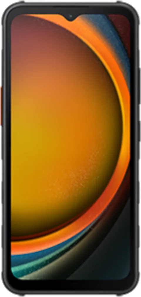 Samsung Galaxy XCover7 in Black, front view