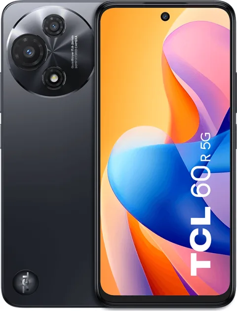 TCL 60R 5G in Grey, front and back