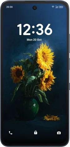 TCL NXTPAPER 70 Pro in Space Blue, front view