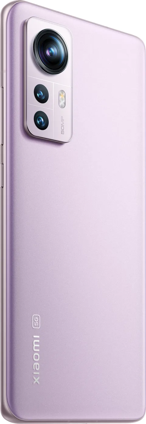 Xiaomi 12 in Purple, back view