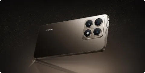 Xiaomi 14T in Titan Gray, back view