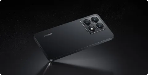 Xiaomi 14T in Black, back view