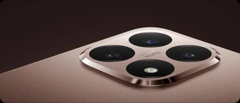 Xiaomi 15T in Rose Gold, back camera detail