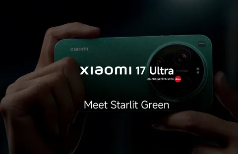 Meet Xiaomi 17 Ultra in Starlit Green