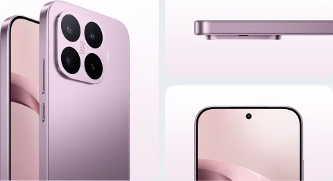 Xiaomi 17T in Violet, multi-angle view