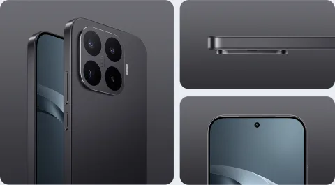Xiaomi 17T in Black, multi-angle view