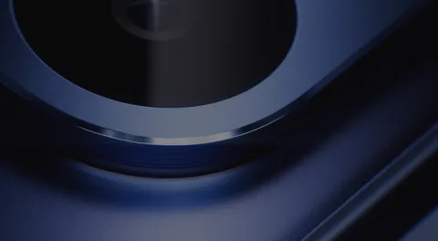 Macro close-up of the Xiaomi 17T Pro camera ring detailing