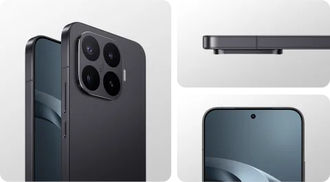 Xiaomi 17T Pro in Black, multi-angle view