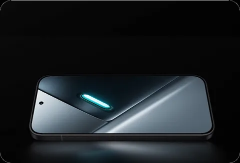 POCO X8 Pro front angled view showing display