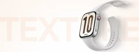 Redmi Watch 6 in Silver Gray, close-up front-angled view of the display and case